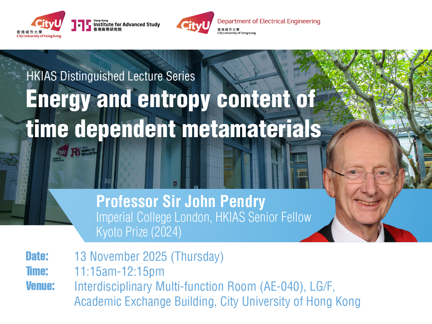 Professor Sir John Pendry