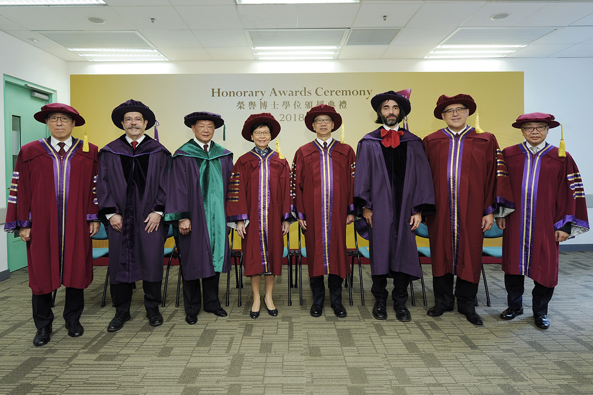 HKIAS Senior Fellow Professor Alain Aspect Conferred Honorary Doctorate by CityU