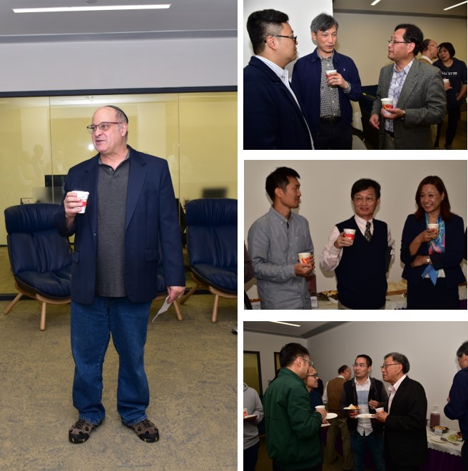 To extend congratulations to Professor David Srolovitz on his new role, members of MSE Department organized a tea gathering at HKIAS’ office on 16 January.