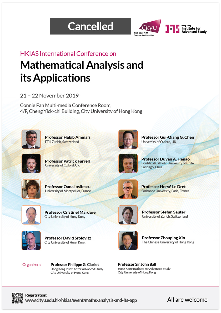 HKIAS International Conference on Mathematical Analysis and its Applications