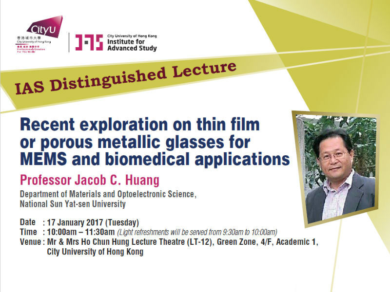 Professor Jacob C. Huang