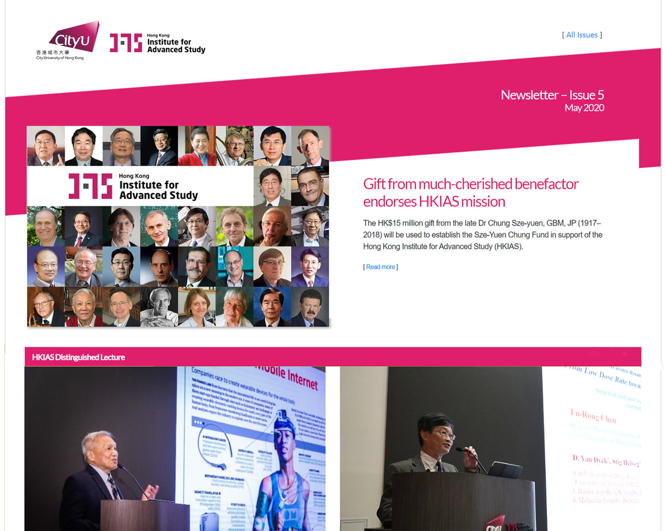 e-newsletter cover image