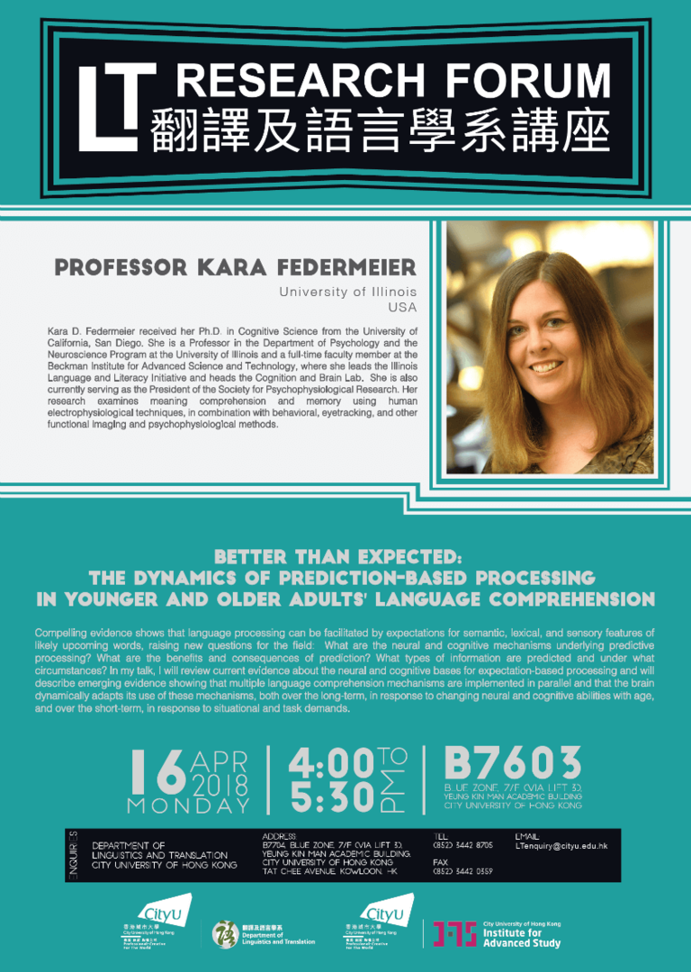 Professor Kara Federmeier