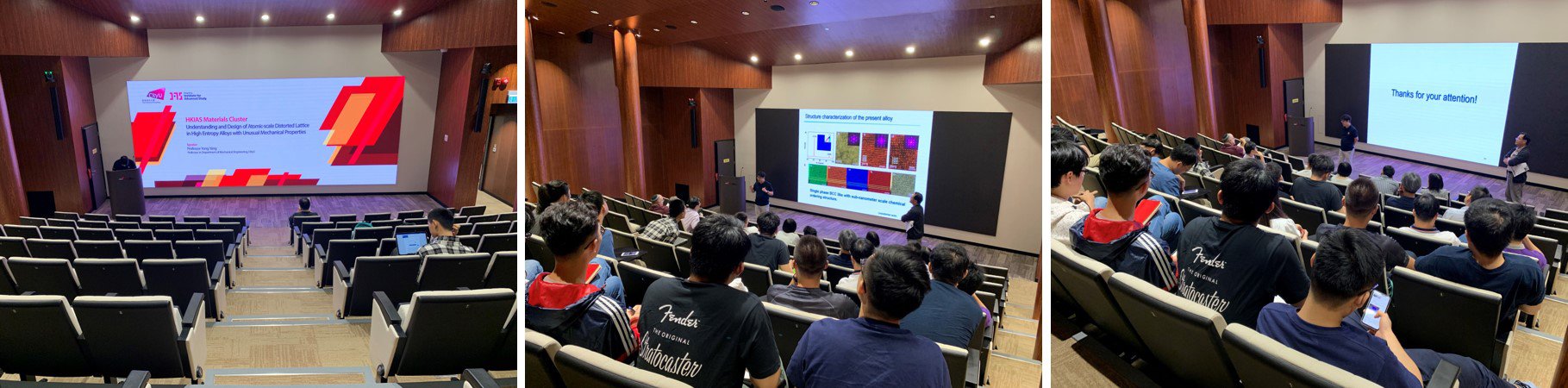 The presentation was held at the Lecture Theatre of HKIAS’ new office