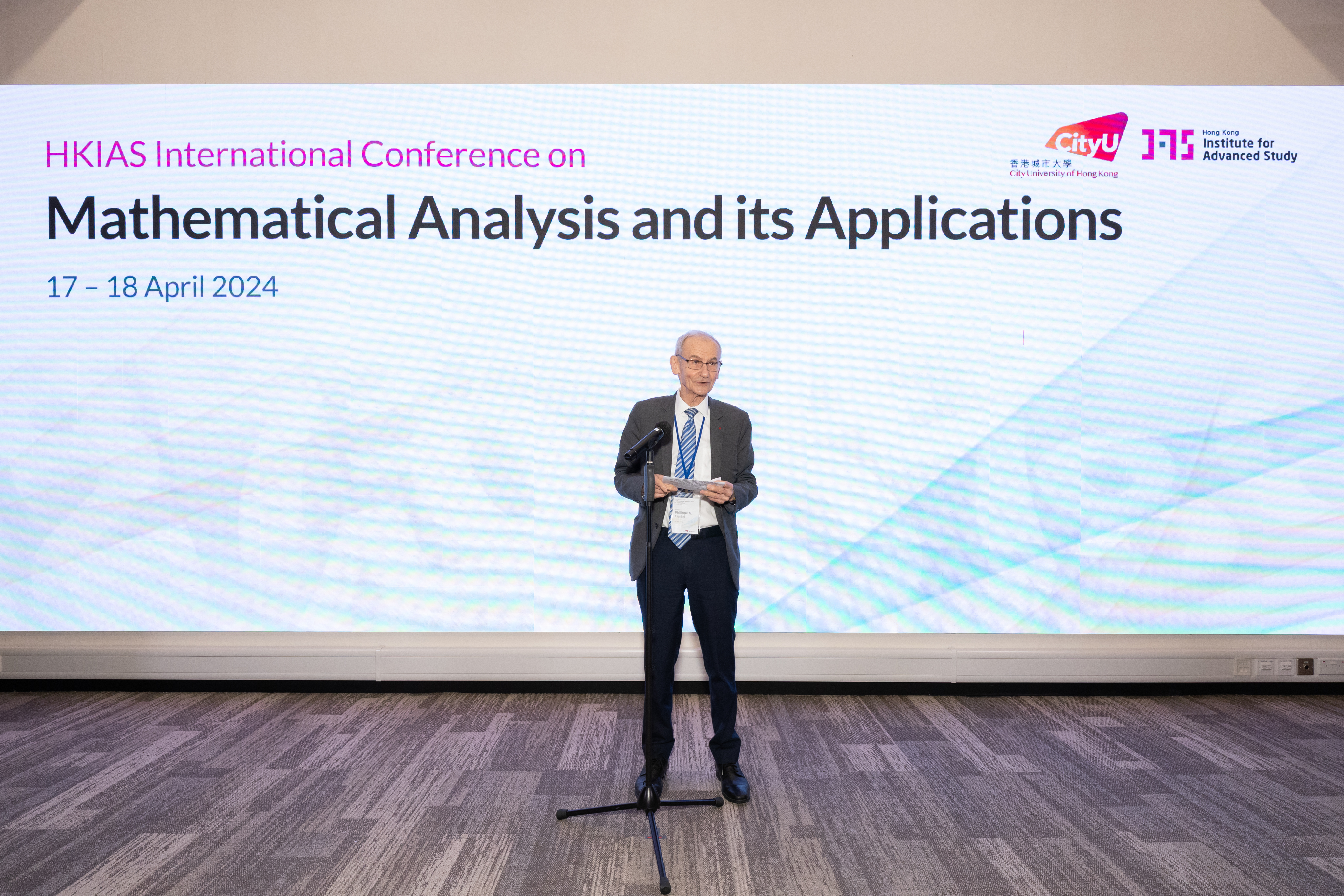 Prof. Philippe Ciarlet's