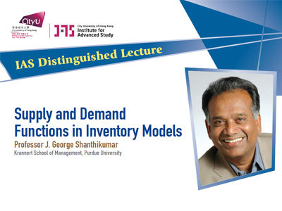 Professor J. George Shanthikumar