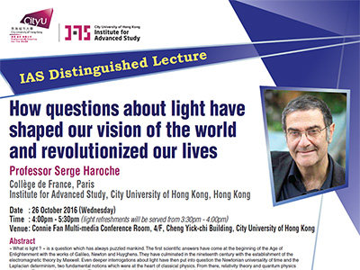 Professor Serge Haroche
