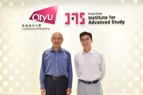Renowned scholar Professor Enge Wang visits HKIAS