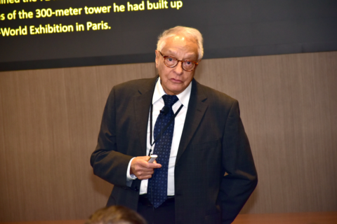 Professor Jean Salençon explored Coulomb's revolutionary study in soil mechanics