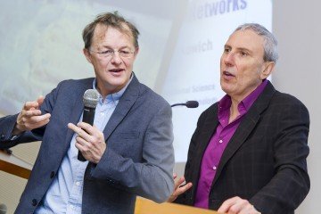 Two renowned scientists