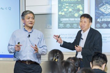 Two renowned scientists